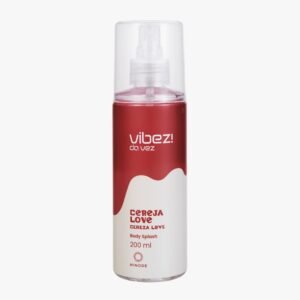 Perfume Body Splash Cereja Love Vibez da Vez! 200ml Vibez  200ml frasco original