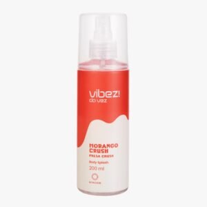 Perfume Body Splash Morango Crush Vibez da Vez! 200ml Vibez  200ml frasco original